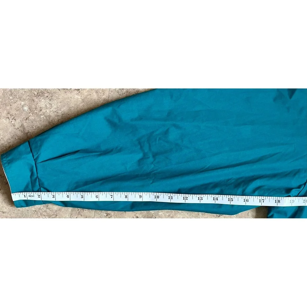 Members Only Teal Jacket Men's Size Medium Lightweight Windbreaker Classic Korea